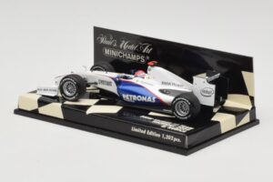 BMW Sauber F1.09 #4 R. Kubica Showcar 2009 Minichamps 1:43 400090075 Pressofusione — immagine 3 di 5