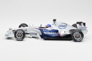 BMW Sauber F1.06 #17 J. Villeneuve F1 2006 Minichamps 1:18 100060017 Pressofusione — immagine 3 di 6