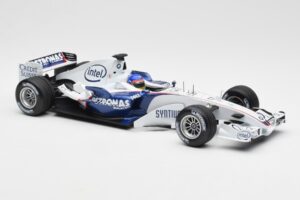 BMW Sauber F1.06 #17 J. Villeneuve F1 2006 Minichamps 1:18 100060017 Pressofusione — immagine 4 di 6