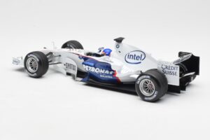 BMW Sauber F1.06 #17 J. Villeneuve F1 2006 Minichamps 1:18 100060017 Pressofusione — immagine 5 di 6