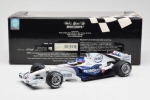 BMW Sauber F1.06 #17 J. Villeneuve F1 2006 Minichamps 1:18 100060017 Pressofusione — immagine 6 di 6