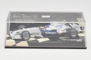 BMW Sauber F1.06 #11 J. Villeneuve F1 2006 Minichamps 1:43 400060017 Pressofusione — immagine 5 di 5