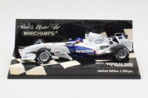 BMW Sauber F1.06 J. Villeneuve Showcar F1 2006 Minichamps 1:43 400060087 Pressofusione