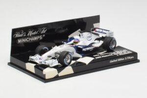 BMW Sauber F1.06 J. Villeneuve Wedding Edition F1 2006 Minichamps 1:43 400060117 Pressofusione — immagine 3 di 5