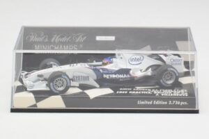 BMW Sauber F1.06 J. Villeneuve Wedding Edition F1 2006 Minichamps 1:43 400060117 Pressofusione — immagine 4 di 5