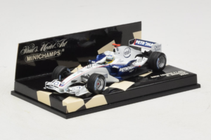 BMW Sauber F1.06 #16 N. Heidfeld BMW Sauber F1 Team 2006 Minichamps 1:43 400060016 Pressofusione — immagine 2 di 5