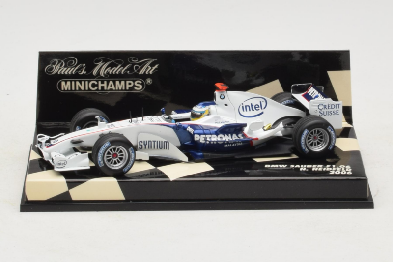 BMW Sauber F1.06 #16 N. Heidfeld BMW Sauber F1 Team 2006 Minichamps 1:43 400060016 Pressofusione