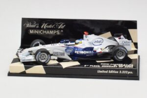 BMW Sauber F1.06 #10 N. Heidfeld Hungarian GP 3rd Place 2006 Minichamps 1:43 400060116 Pressofusione