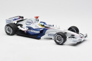 BMW Sauber F1.06 #16 N. Heidfeld F1 2006 Minichamps 1:18 100060016 Pressofusione — immagine 4 di 6