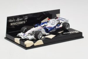 BMW Sauber F1.07 #3 N. Heidfeld Race Car 2007 Minichamps 1:43 400070009 Pressofusione — immagine 2 di 5