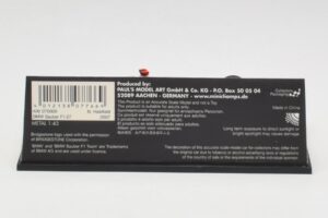 BMW Sauber F1.07 #3 N. Heidfeld Race Car 2007 Minichamps 1:43 400070009 Pressofusione — immagine 4 di 5