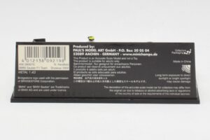 BMW Sauber F1.09 #6 N. Heidfeld F1 2009 Minichamps 1:43 400090076 Pressofusione — immagine 5 di 5