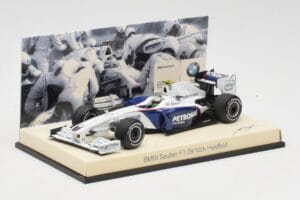 BMW Sauber F1.09 #6 N. Heidfeld F1 2009 v2 Minichamps 1:43 80422155795 Pressofusione — immagine 2 di 5