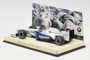 BMW Sauber F1.09 #6 N. Heidfeld F1 2009 v2 Minichamps 1:43 80422155795 Pressofusione — immagine 3 di 5