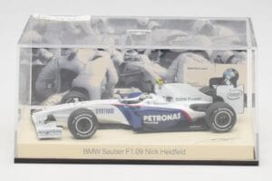 BMW Sauber F1.09 #6 N. Heidfeld F1 2009 v2 Minichamps 1:43 80422155795 Pressofusione — immagine 5 di 5