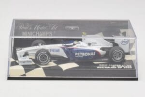 BMW Sauber F1.09 #5 N. Heidfeld Australian GP 2009 Minichamps 1:43 400090006 Pressofusione — immagine 5 di 5