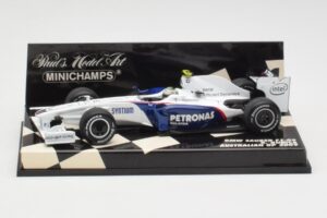 BMW Sauber F1.09 #5 R. Kubica Australian GP 2009 Minichamps 1:43 400090005 Pressofusione