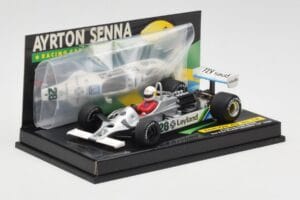Brabham BMW BT52B A. Senna Test Car Paul Ricard 14 November 1983 Minichamps 1:43 540834399 Pressofusione — immagine 2 di 5