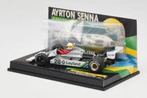 Brabham BMW BT52B A. Senna Test Car Paul Ricard 14 November 1983 Minichamps 1:43 540834399 Pressofusione — immagine 3 di 5