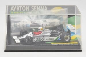 Brabham BMW BT52B A. Senna Test Car Paul Ricard 14 November 1983 Minichamps 1:43 540834399 Pressofusione — immagine 5 di 5