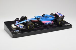 Alpine A522 #14 F. Alonso Australian GP 2022 Minichamps 1:18 147220314 Pressofusione — immagine 2 di 7