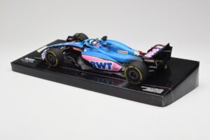 Alpine A522 #14 F. Alonso Australian GP 2022 Minichamps 1:18 147220314 Pressofusione — immagine 5 di 7