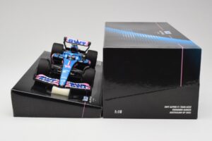 Alpine A522 #14 F. Alonso Australian GP 2022 Minichamps 1:18 147220314 Pressofusione — immagine 6 di 7