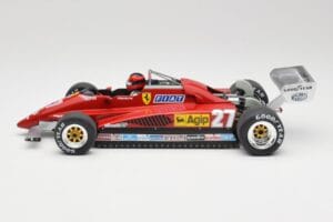 Ferrari 126C2 #27 G. Villeneuve GP Belgium 1982 MCG 1:18 MCG18629F Pressofusione — immagine 3 di 6