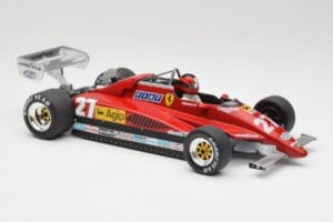 Ferrari 126C2 #27 G. Villeneuve GP Belgium 1982 MCG 1:18 MCG18629F Pressofusione — immagine 4 di 6