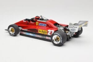 Ferrari 126C2 #27 G. Villeneuve GP Belgium 1982 MCG 1:18 MCG18629F Pressofusione — immagine 5 di 6