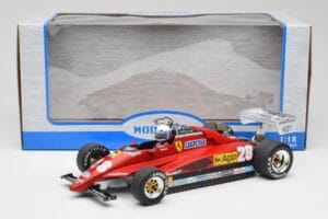 Ferrari 126C2 #28 D. Pironi GP Monaco 1982 MCG 1:18 MCG18628F Pressofusione — immagine 6 di 6