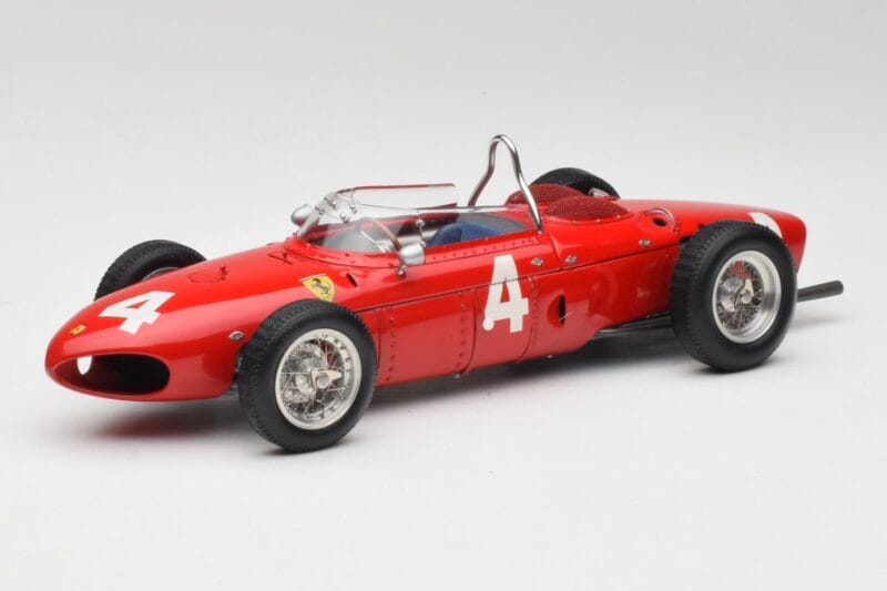 Ferrari 156 Sharknose P. Hill / W. von Trips Belgian GP 1961 CMC 1:18 M-070 Pressofusione