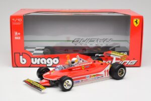 Ferrari 312T4 #11 J. Scheckter Italian Grand Prix F1 World Champion 1979 Bburago 1:18 18-16814-18-01544 Pressofusione — immagine 6 di 6