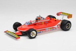 Ferrari 312T4 #12 G. Villeneuve United States Grand Prix East Winner 1979 Bburago 1:18 18-16814-18-01546 Pressofusione
