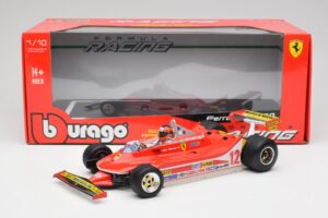 Ferrari 312T4 #12 G. Villeneuve United States Grand Prix East Winner 1979 Bburago 1:18 18-16814-18-01546 Pressofusione — immagine 6 di 6