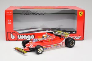 Ferrari 312T4 Short Tail #11 J. Scheckter Monaco Grand Prix 1979 Bburago 1:18 18-16814-18-01545 Pressofusione — immagine 6 di 6