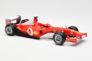 Ferrari F2003-GA F1 Constructors World Champions 2003 Hot Wheels 1:18 G3764 Pressofusione — immagine 4 di 7