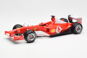Ferrari F2003-GA F1 Constructors World Champions 2003 Hot Wheels 1:18 G3764 Pressofusione