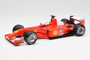 Ferrari F2001 #1 M. Schumacher F1 World Champion 2001 Rosso Hot Wheels 1:18 50202 Pressofusione