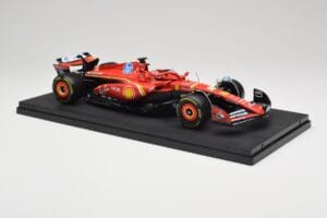 Ferrari SF-24 #16 C. Leclerc Emilia Romagna Grand Prix 2024 Bburago 1:18 18-16821-L-IMOLA-SHOWCASE Pressofusione — immagine 4 di 7