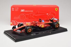 Ferrari SF-24 #16 C. Leclerc Emilia Romagna Grand Prix 2024 Bburago 1:18 18-16821-L-IMOLA-SHOWCASE Pressofusione — immagine 7 di 7