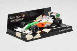 Force India Mercedes VJM02 #20 A. Sutil Showcar 2009 Minichamps 1:43 400090090 Pressofusione — immagine 2 di 5
