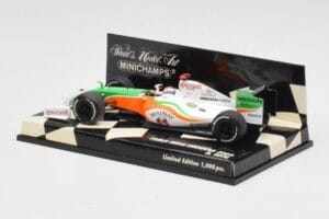 Force India Mercedes VJM02 #20 A. Sutil Showcar 2009 Minichamps 1:43 400090090 Pressofusione — immagine 3 di 5