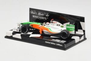 Force India Mercedes VJM03 #14 A. Sutil Showcar 2010 Minichamps 1:43 400100084 Pressofusione — immagine 3 di 5