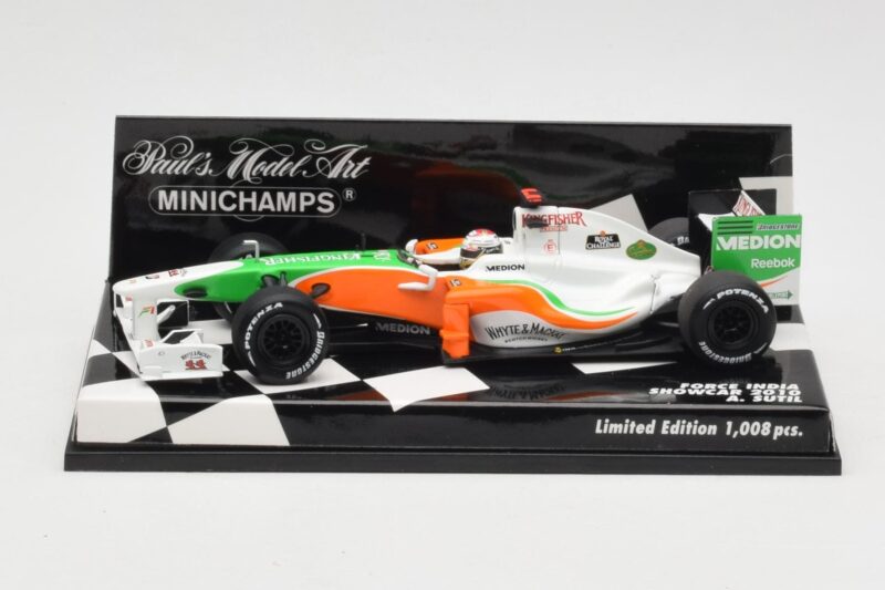 Force India Mercedes VJM03 #14 A. Sutil Showcar 2010 Minichamps 1:43 400100084 Pressofusione
