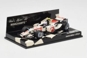 Honda RA106 A. Davidson Test Driver F1 2006 Minichamps 1:43 400060036 Pressofusione — immagine 2 di 5