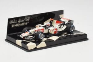 Honda RA106 #11 R. Barrichello F1 2006 Minichamps 1:43 400060011 Pressofusione — immagine 2 di 5