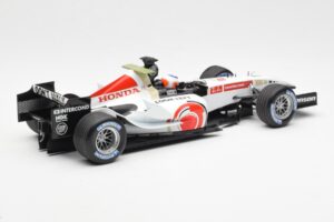 Honda RA106 Honda Racing Team J. Button F1 Showcar 2006 Minichamps 1:18 BUTTON001 Pressofusione — immagine 2 di 6