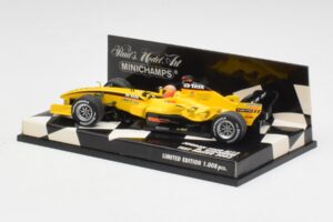Jordan EJ13 B. Wirdheim F1 Test 2003 Minichamps 1:43 400030136 Pressofusione — immagine 2 di 5