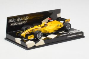 Jordan EJ15 S. Yamamoto F1 Silverstone Test 2005 Minichamps 1:43 400050239 Pressofusione — immagine 3 di 6